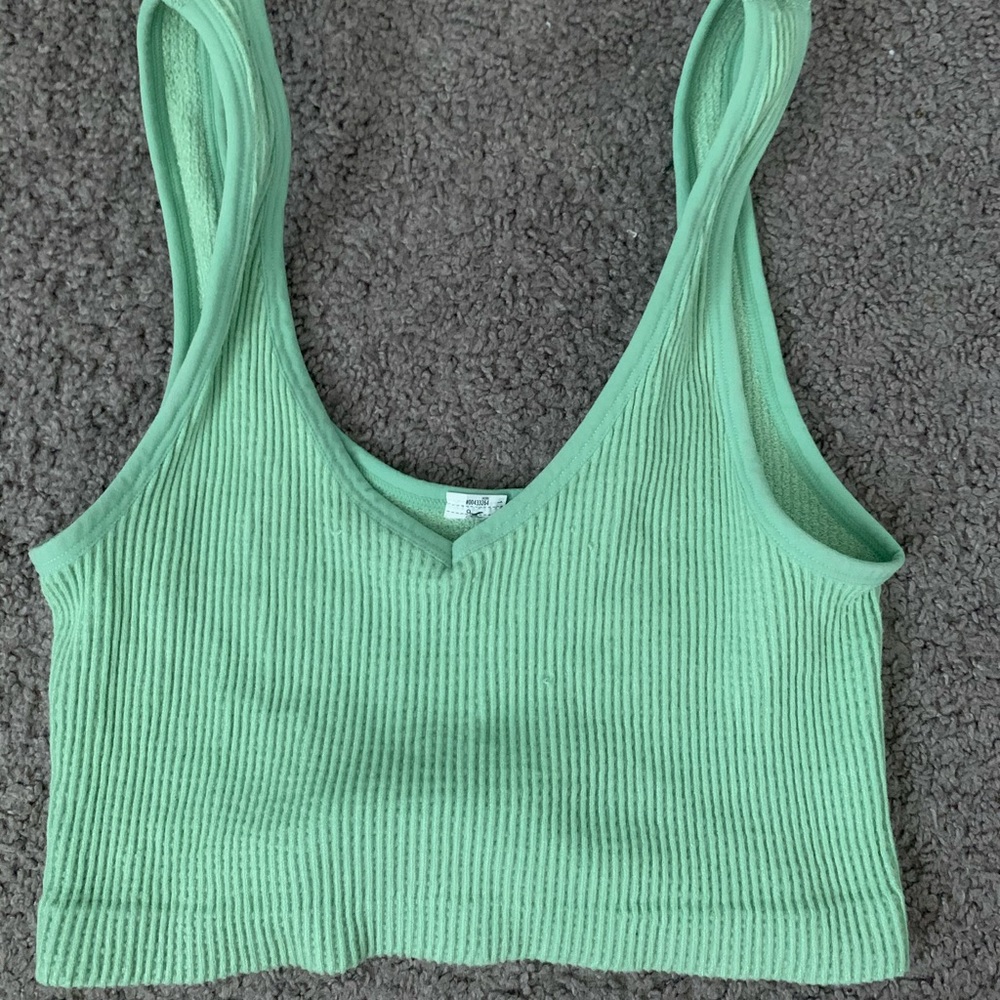 emerald seamless top